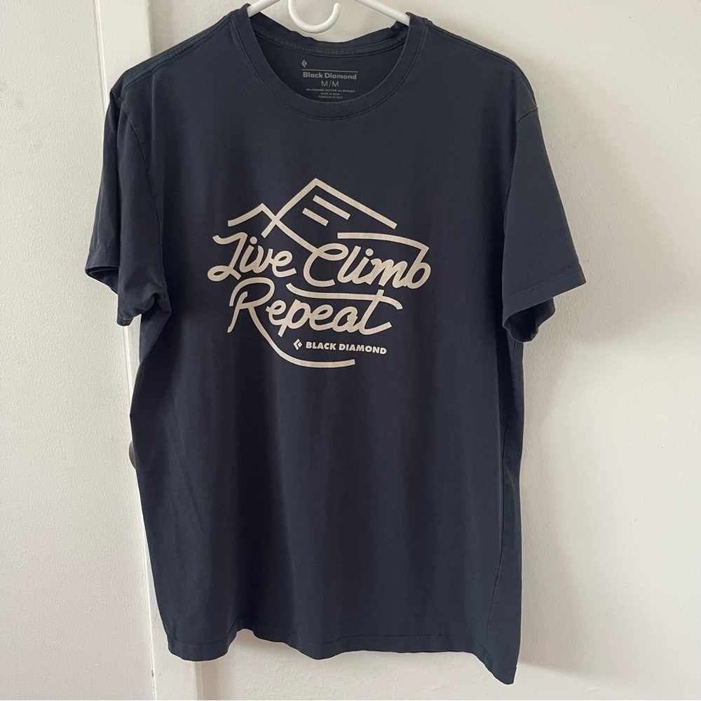 Black Diamond Black Short Sleeve Tee (size m)